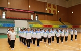 学校举行甘肃省第五届大学生运动会武威职业学院代表团出征仪式