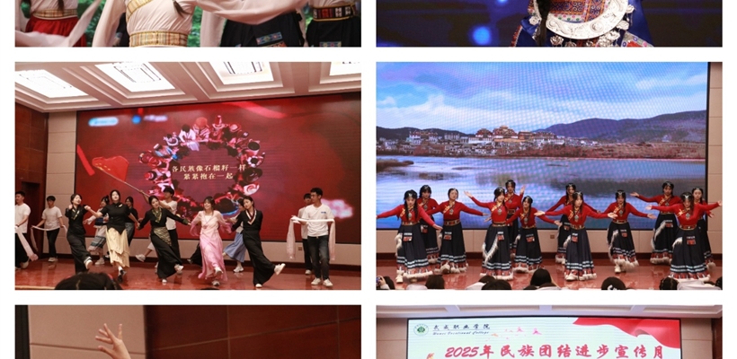 护理学院举行2025年民族团结进步宣传月“石榴花开，和美陇原”文艺汇演
