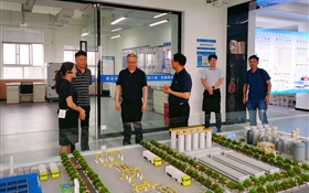 中国科学院上海应用物理研究所副所长蔡翔舟一行来校考察指导  推进联合办学工作