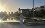 护理学院举行升国旗仪式